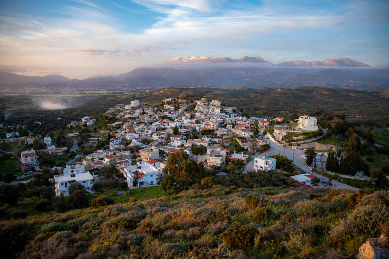 Kamilari, Messara plain and Psiloritis mountain