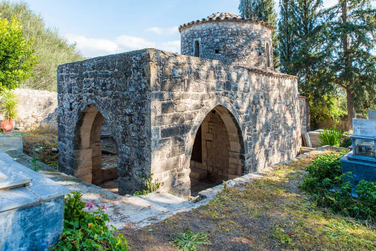 Aghios Pavlos church in Aghios Ioannis, near Kamilari in south Crete