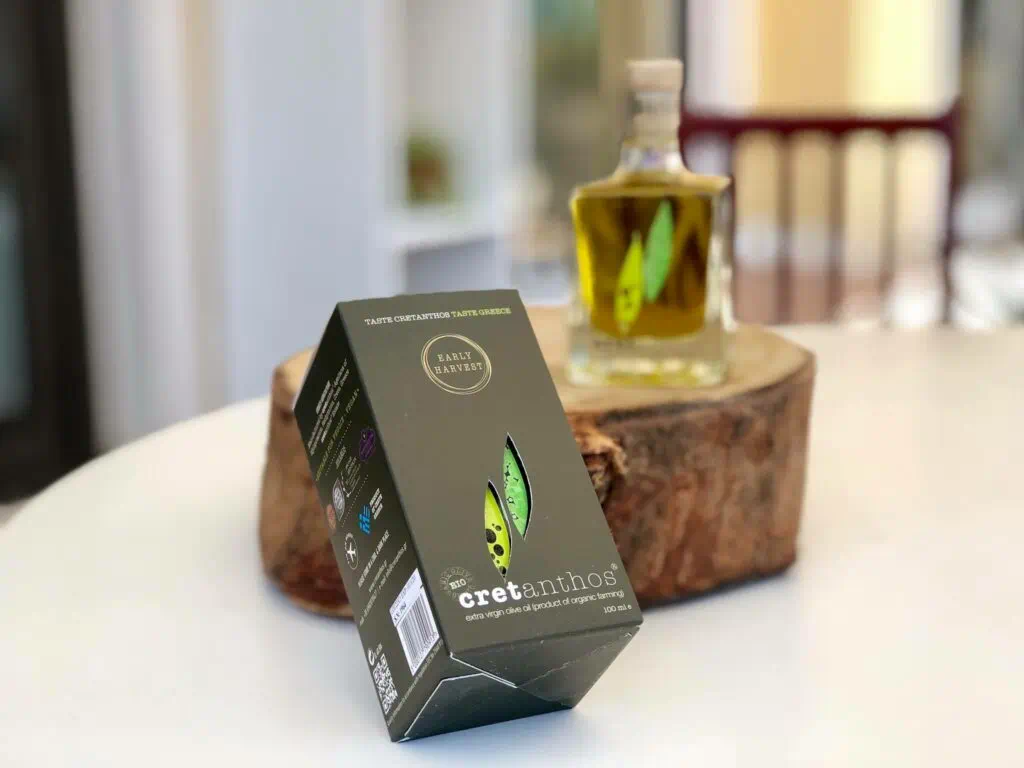 Cretanthos olive oil products in Crete