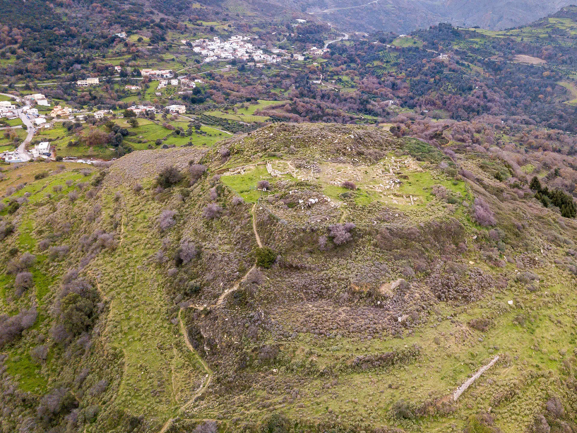 Ancient Syvritos in Thronos Amari Crete