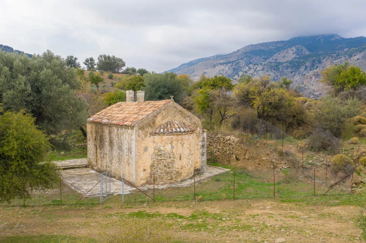 Timios Stavros church in Vorizia Crete