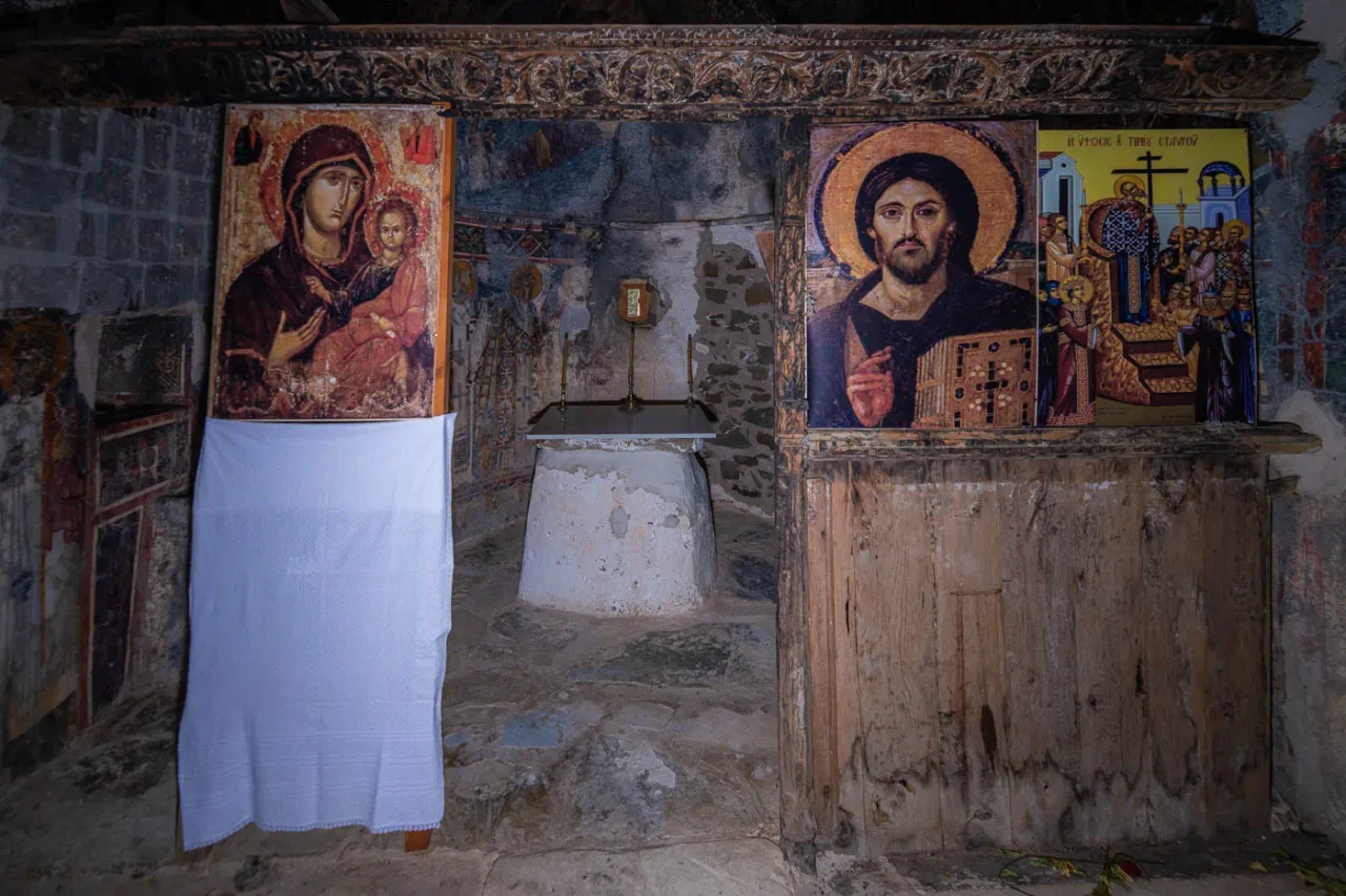 Timios Stavros church in Vorizia Crete