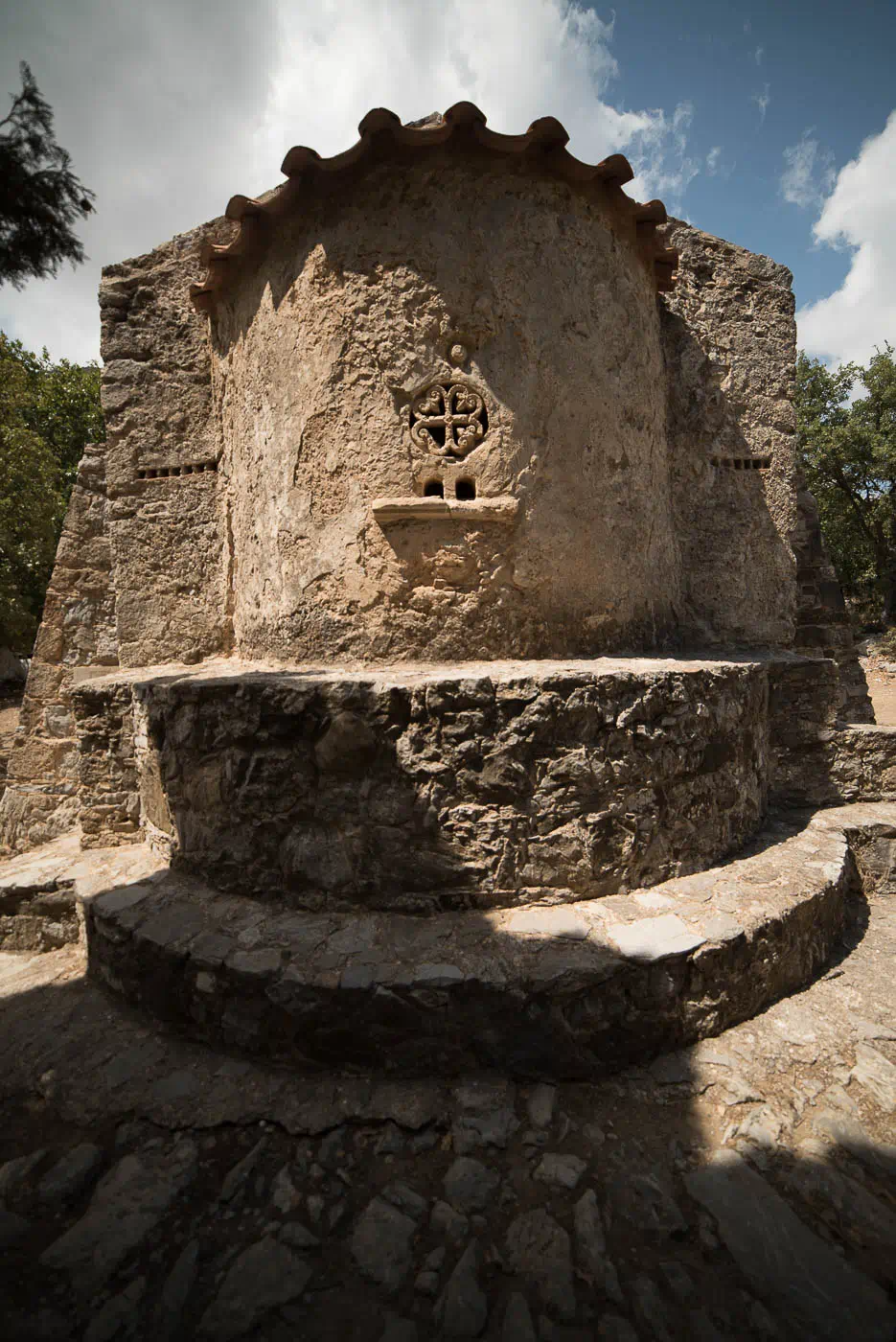 Afentis Christos church in Kaloeidena monastery, near Ano Meros in Crete