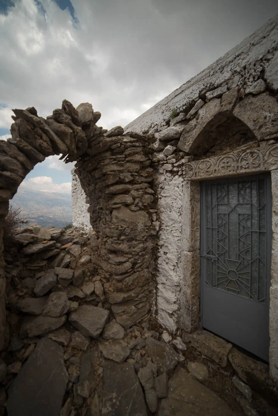 Panagia Kryoneritissa in Kentros mountain south of Ano Meros in Amari Crete