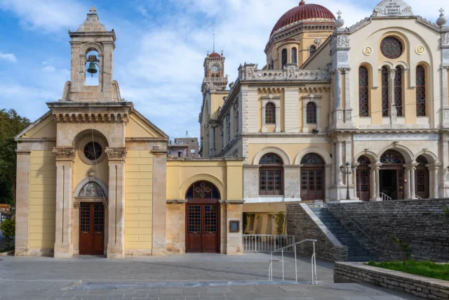 Aghia Ekaterini and Aghios Minas in the center of Heraklion