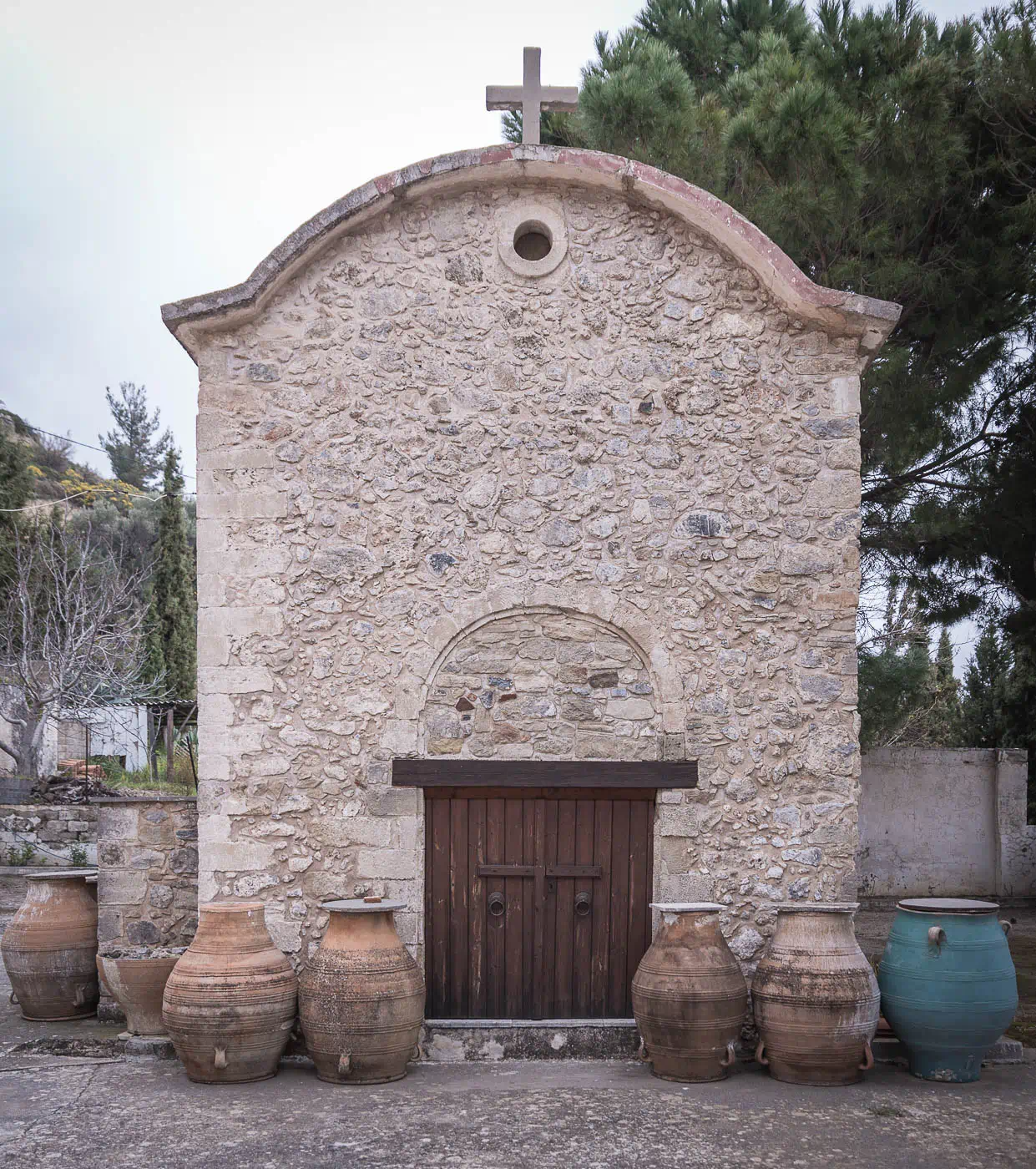 Moni Vrontisiou near Vorizia in PSiloritis Crete