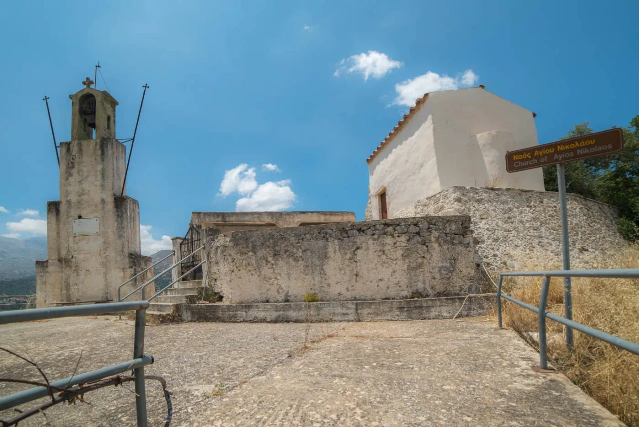 Agios Nikolaos in Vyzari of Amari in Crete