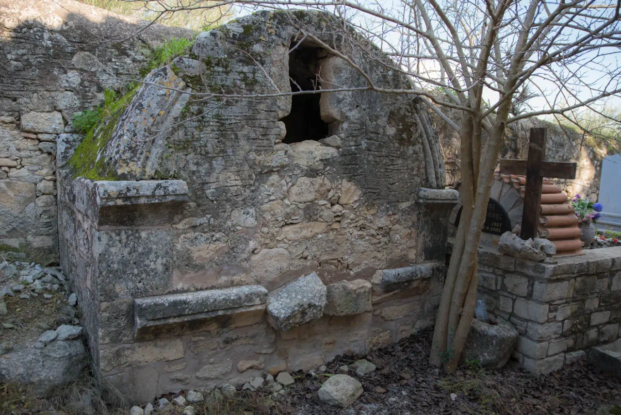 Aghios Pavlos church in Aghios Ioannis, near Kamilari in south Crete