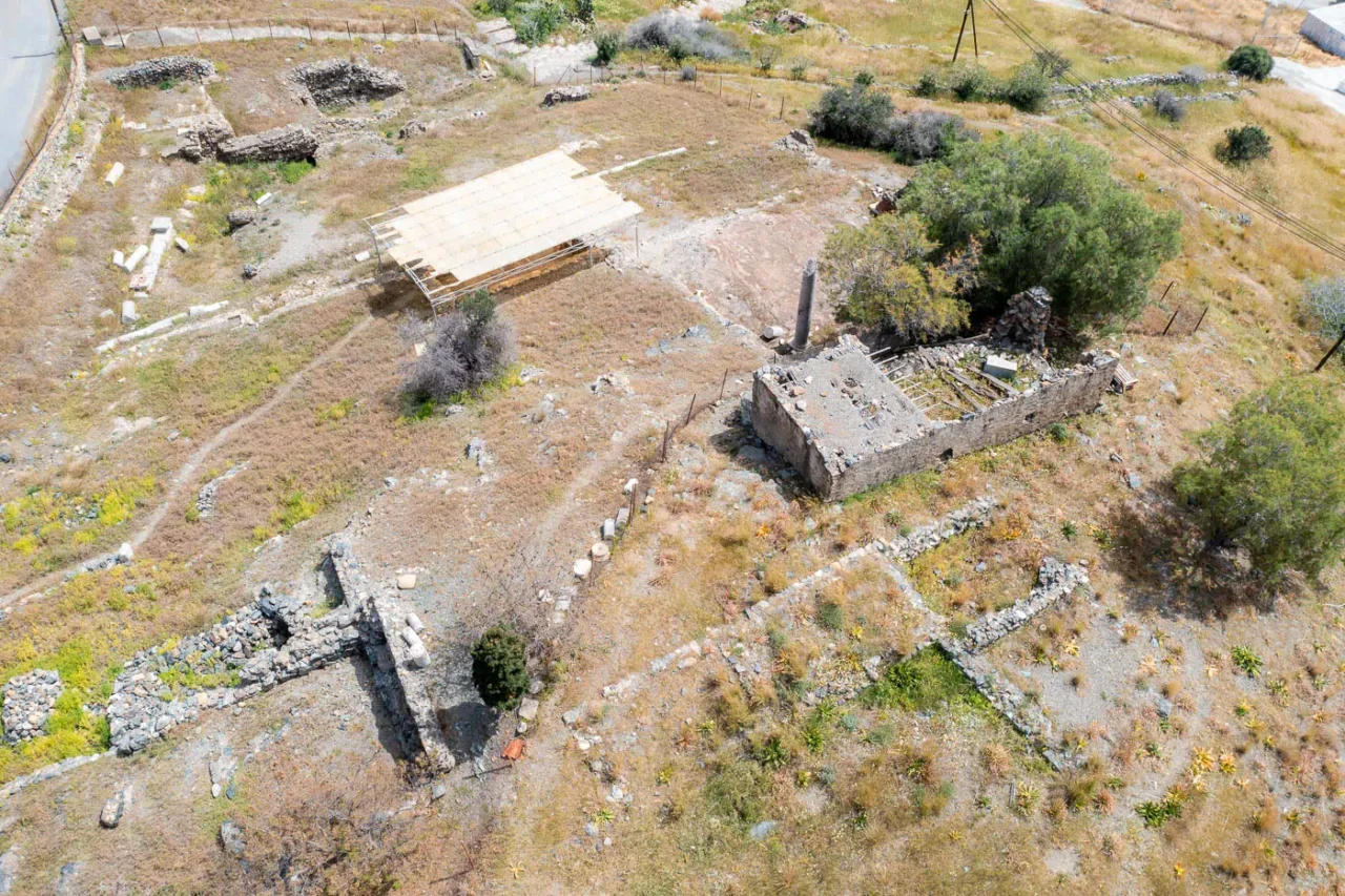 Levena archaeological site in Lentas, south Crete