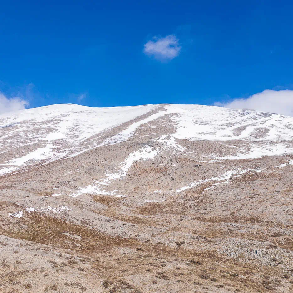 Psiloritis mountain, from Fourfouras