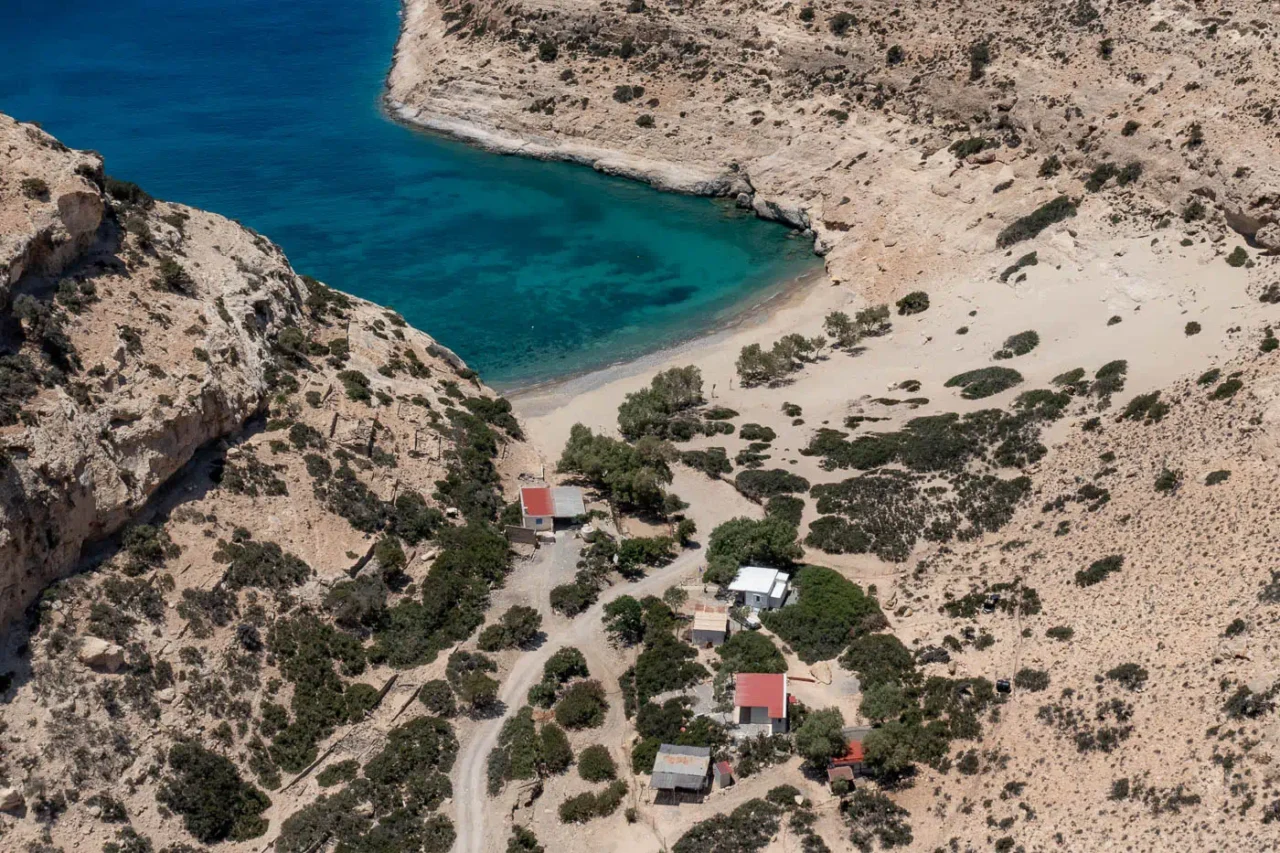 Vathy beach, south of Matala Crete