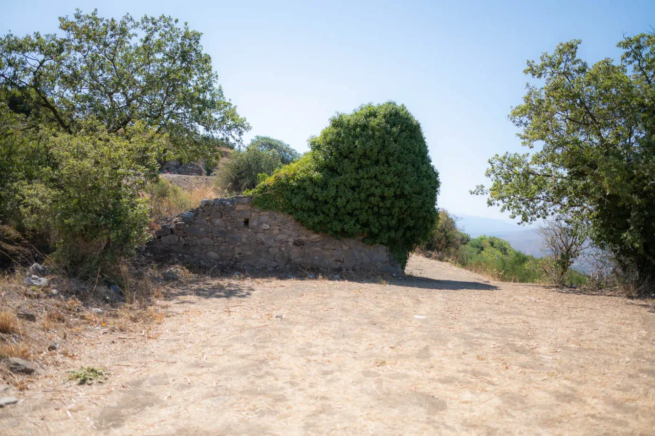 Ancient Lyktos or Lyttos near Kastelli Crete