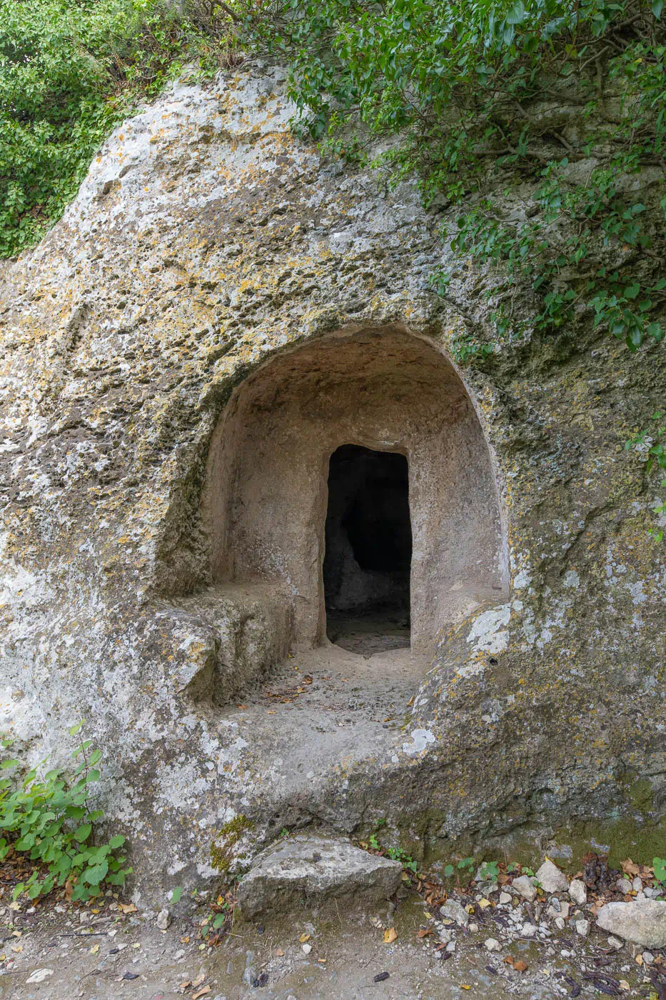 Roman tombs on Gra Mantra in Agios Thomas Heraklion