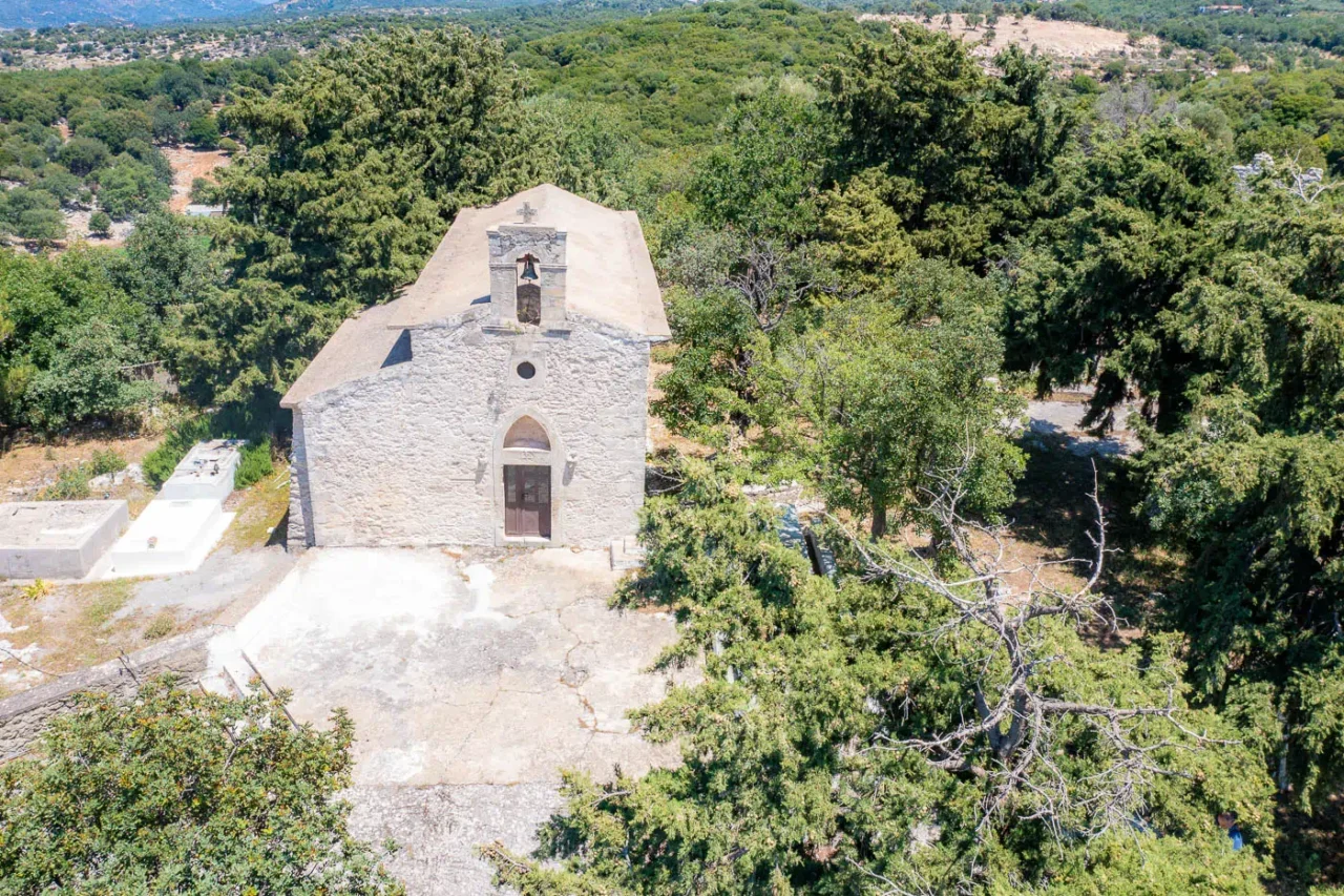 Panagia Panokastriani in Kastri of Mylopotamos in Crete