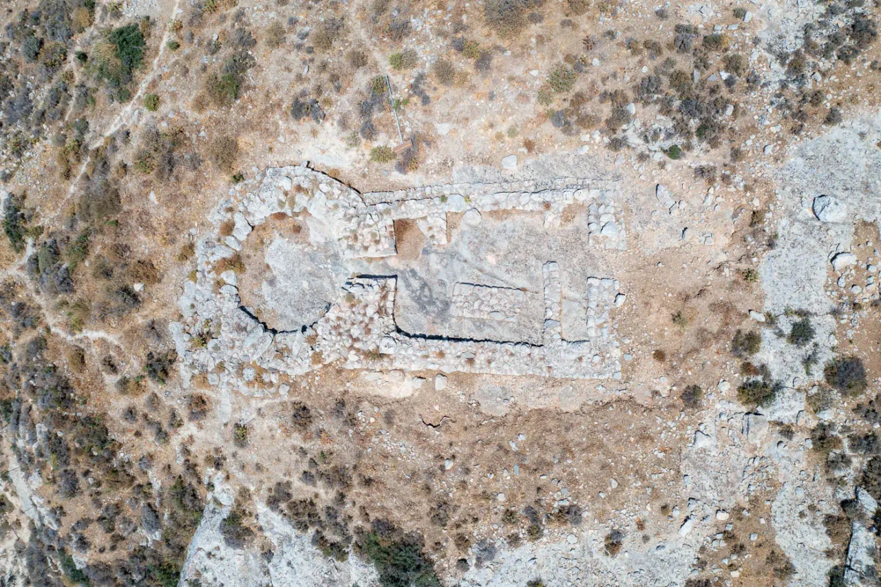 Apesokari Minoan Tholos Tomb A, in Messara south Crete