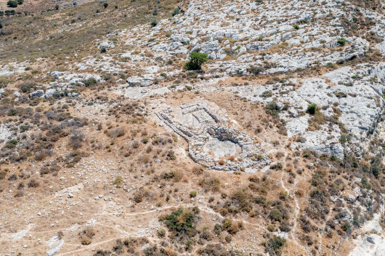 Apesokari Minoan Tholos Tomb A, in Messara south Crete