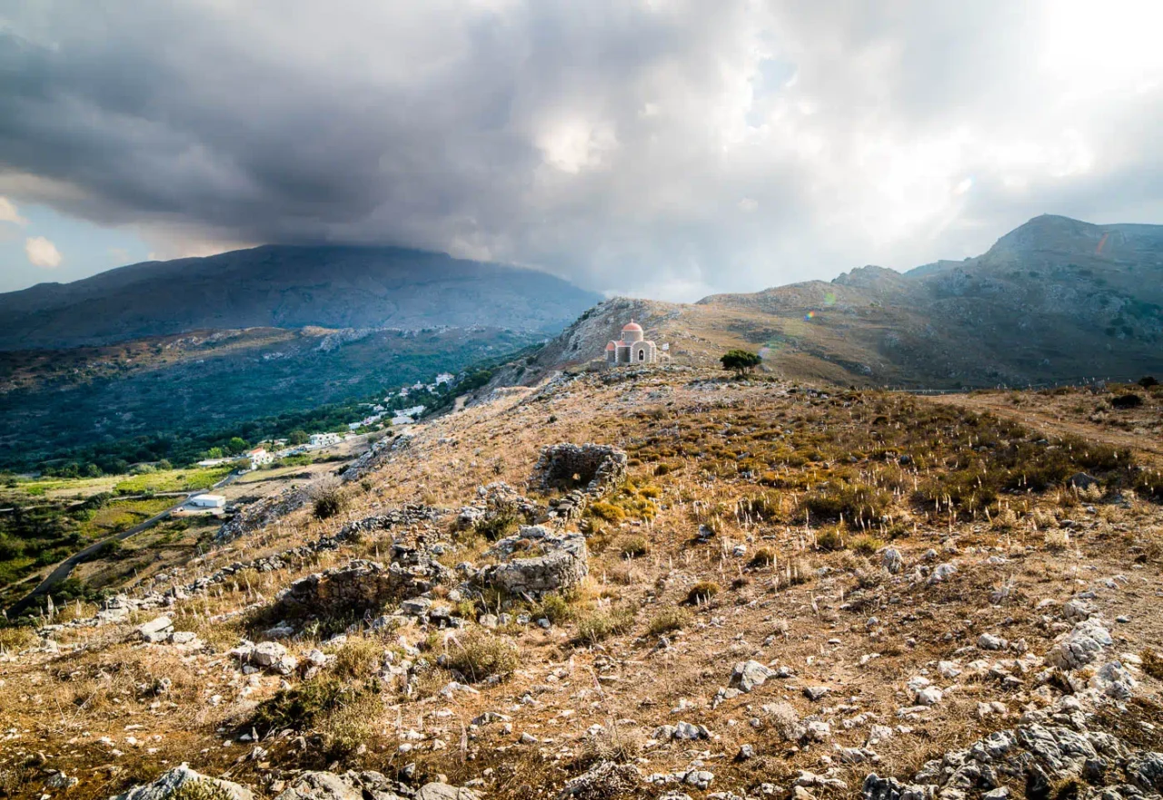 Koules in Meronas and Profitis Ilias church