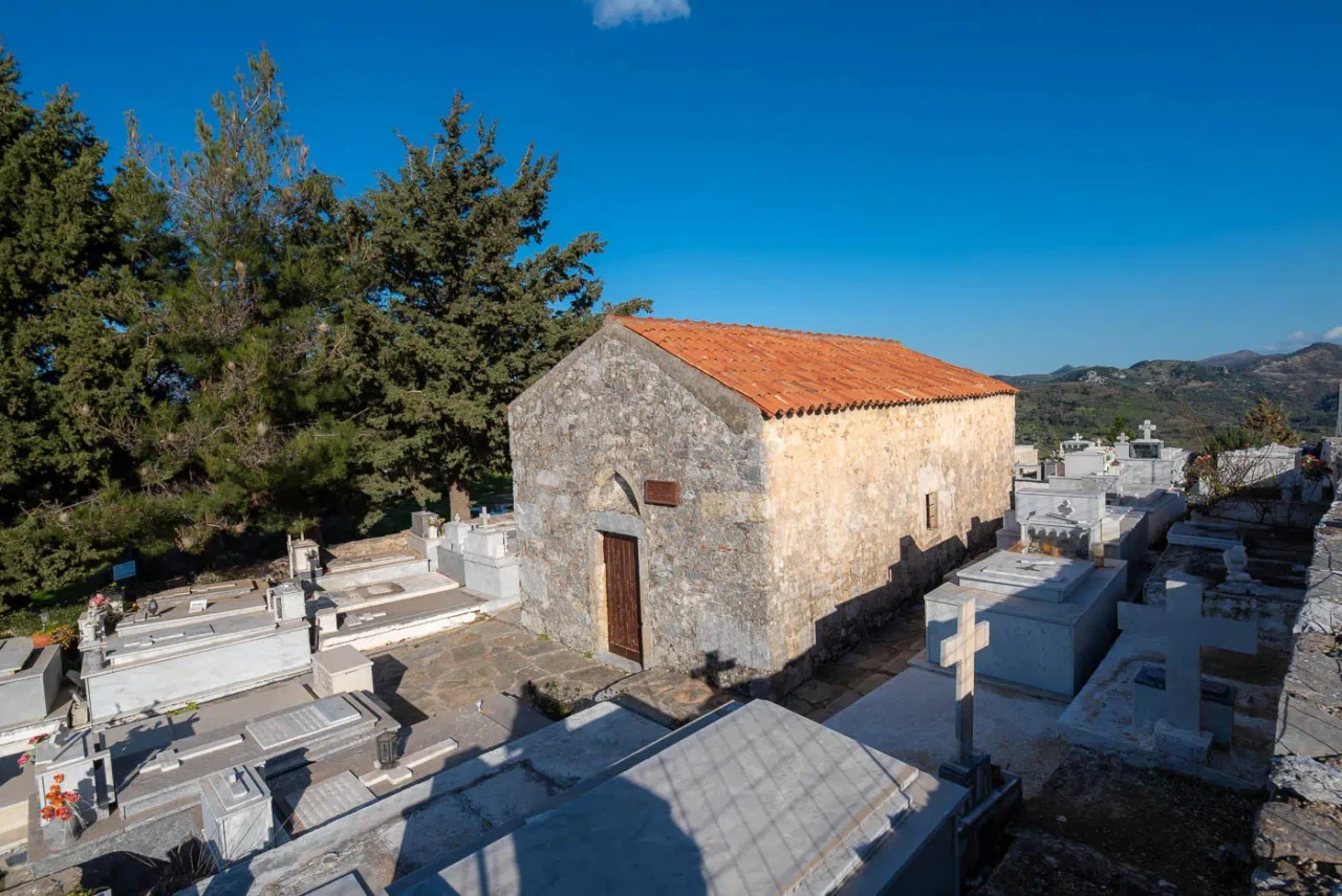 Agios Ioannis Prodromos Church in Axos Crete