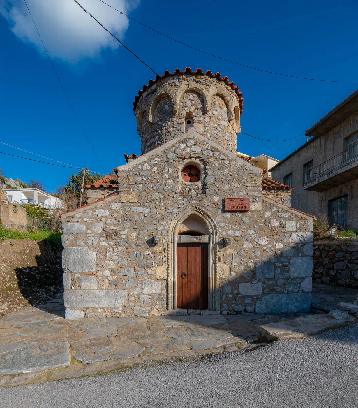 Agia Eirini Church in Axos Crete