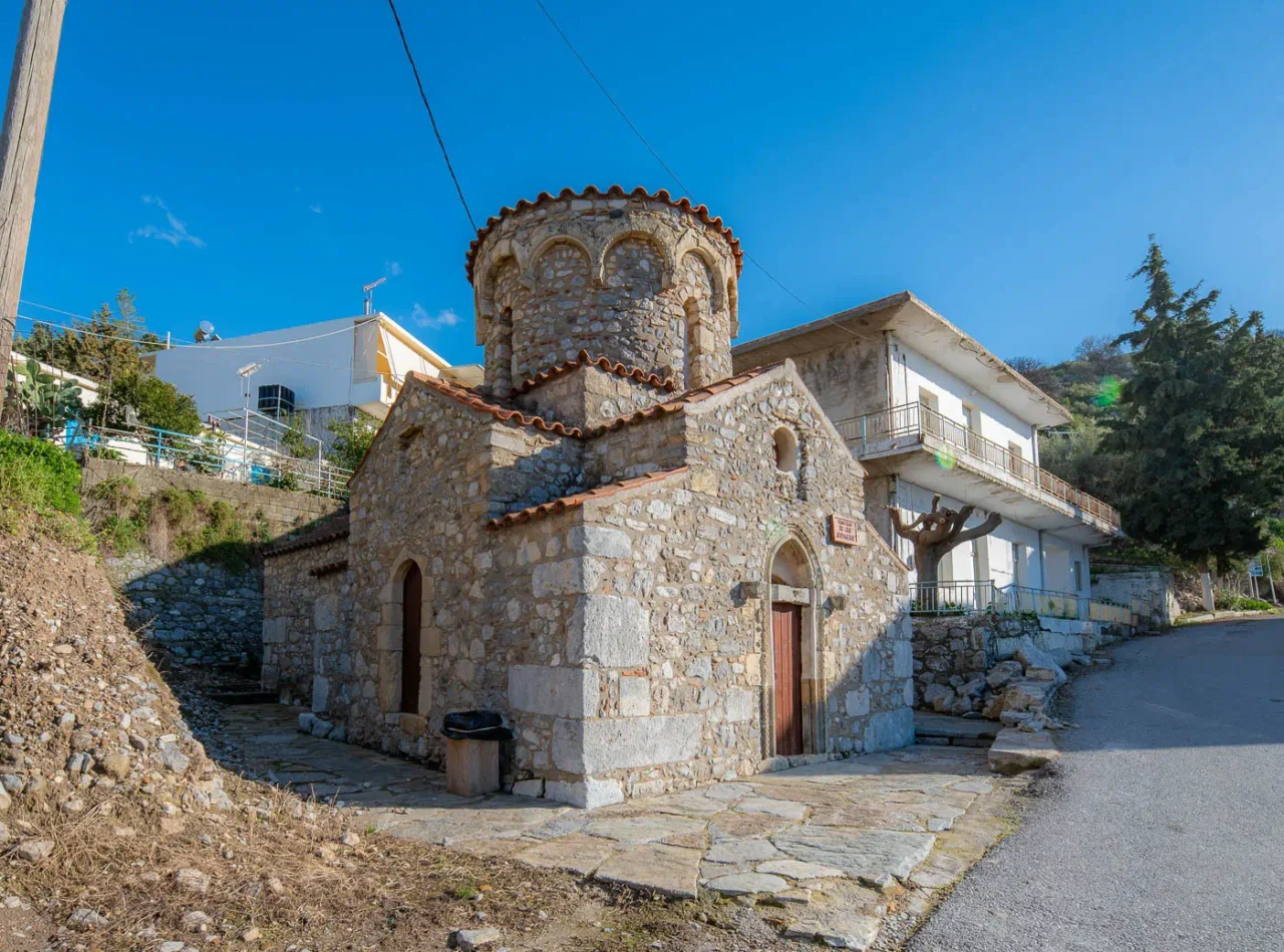 Agia Eirini Church in Axos Crete