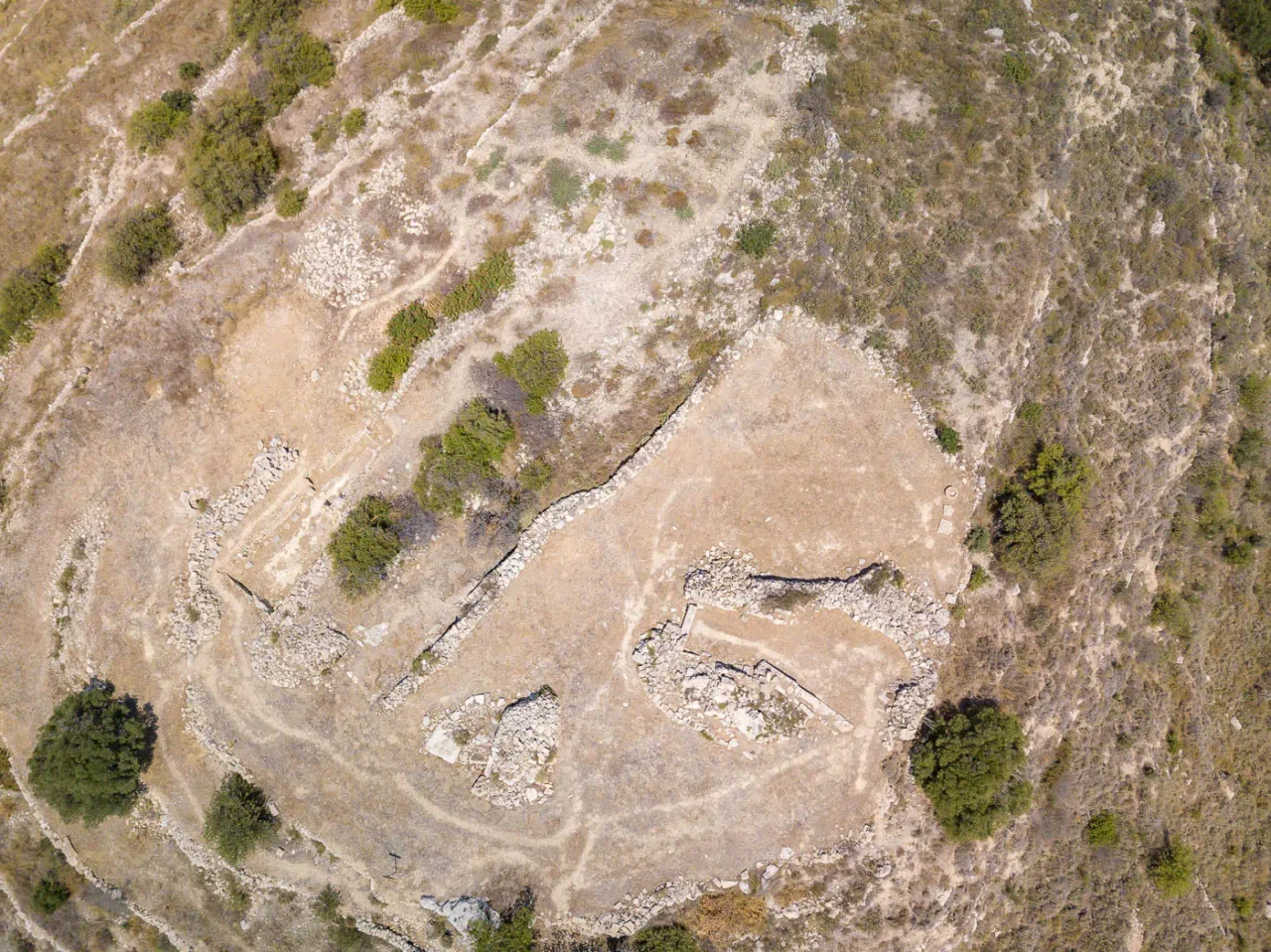 Presos ancient settlement south of Siteia in Crete