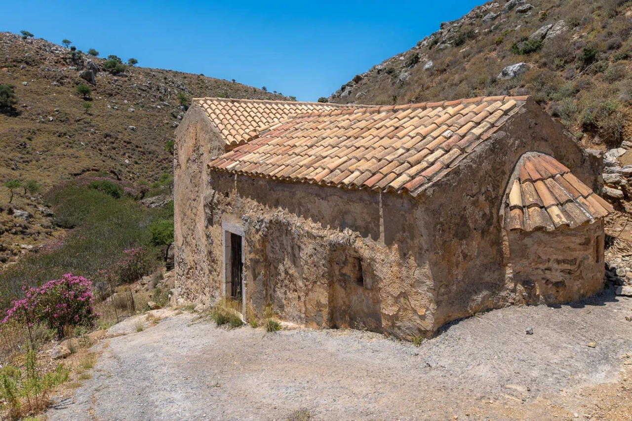 Agia Paraskevi and Agios Panteleimon Church, Galifa near Chersonissos Crete