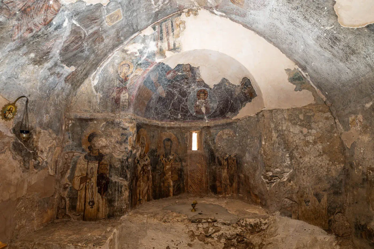 Agia Paraskevi and Agios Panteleimon Church, Galifa near Chersonissos Crete