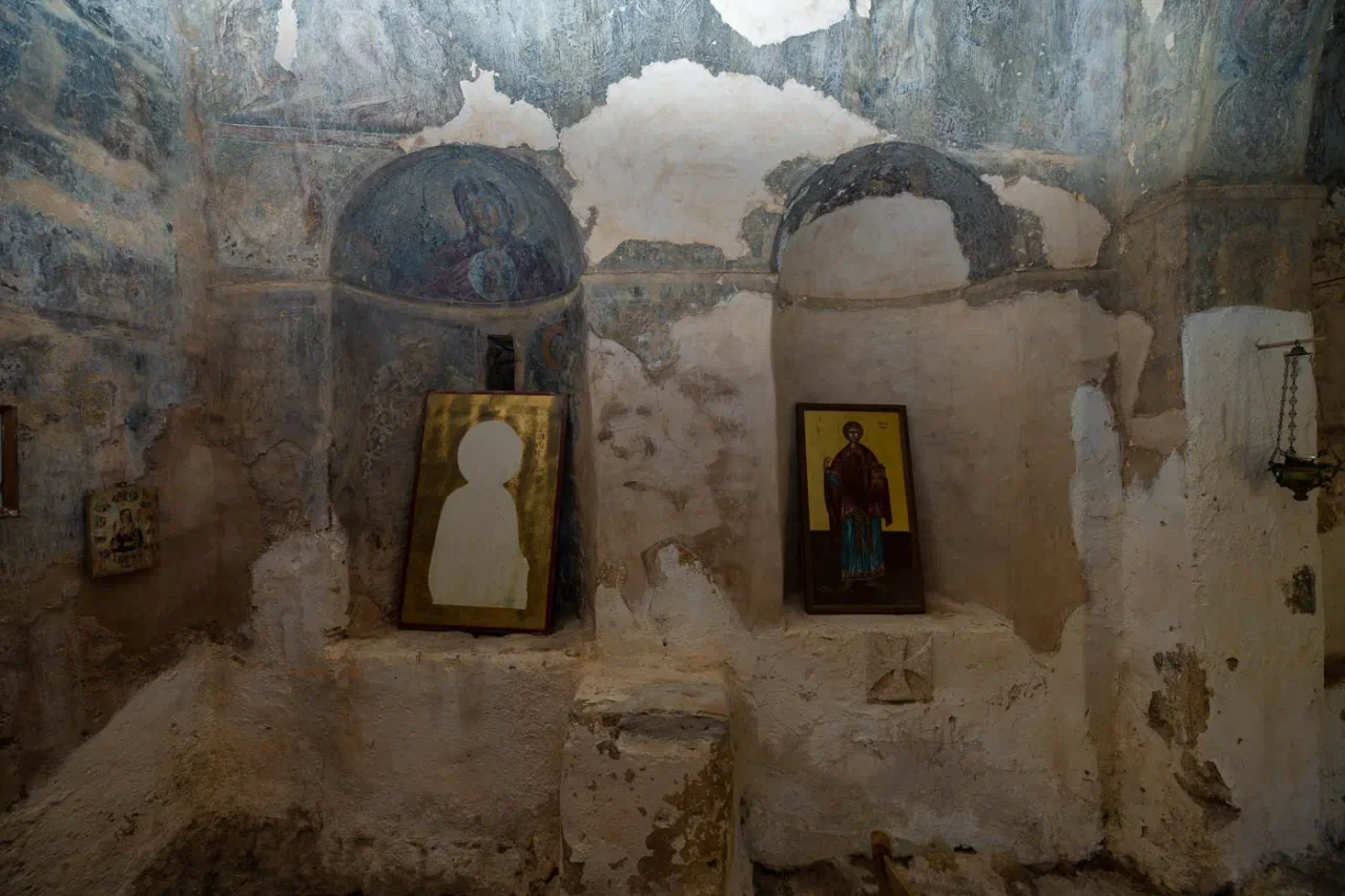 Agia Paraskevi and Agios Panteleimon Church, Galifa near Chersonissos Crete