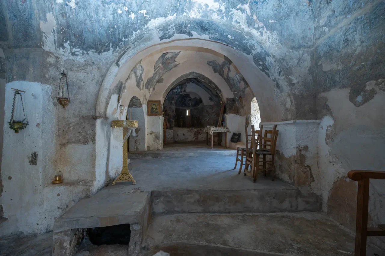 Agia Paraskevi and Agios Panteleimon Church, Galifa near Chersonissos Crete