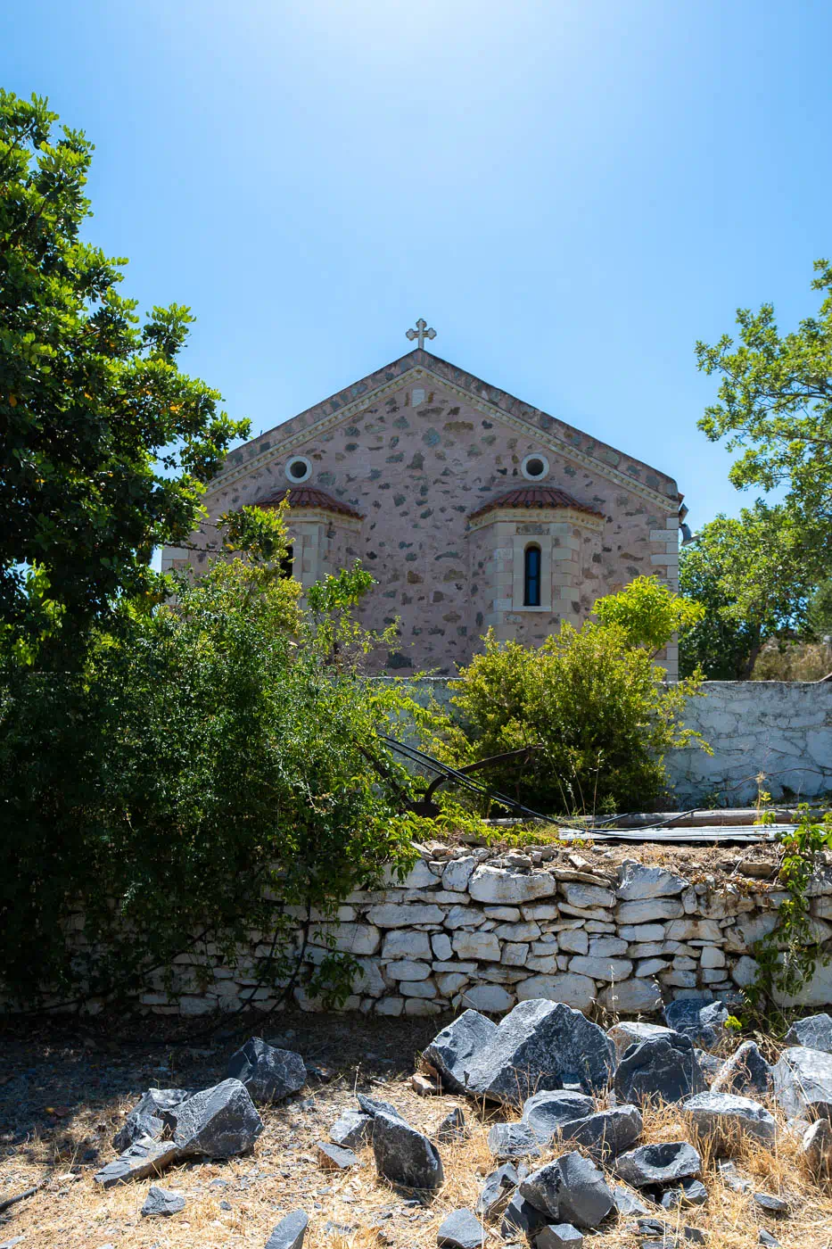 Monastery of Kallergis in Smari near Kastelli in Crete