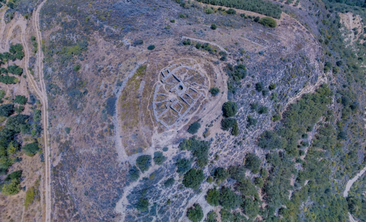 Chamezi minoan villa near Siteia Crete