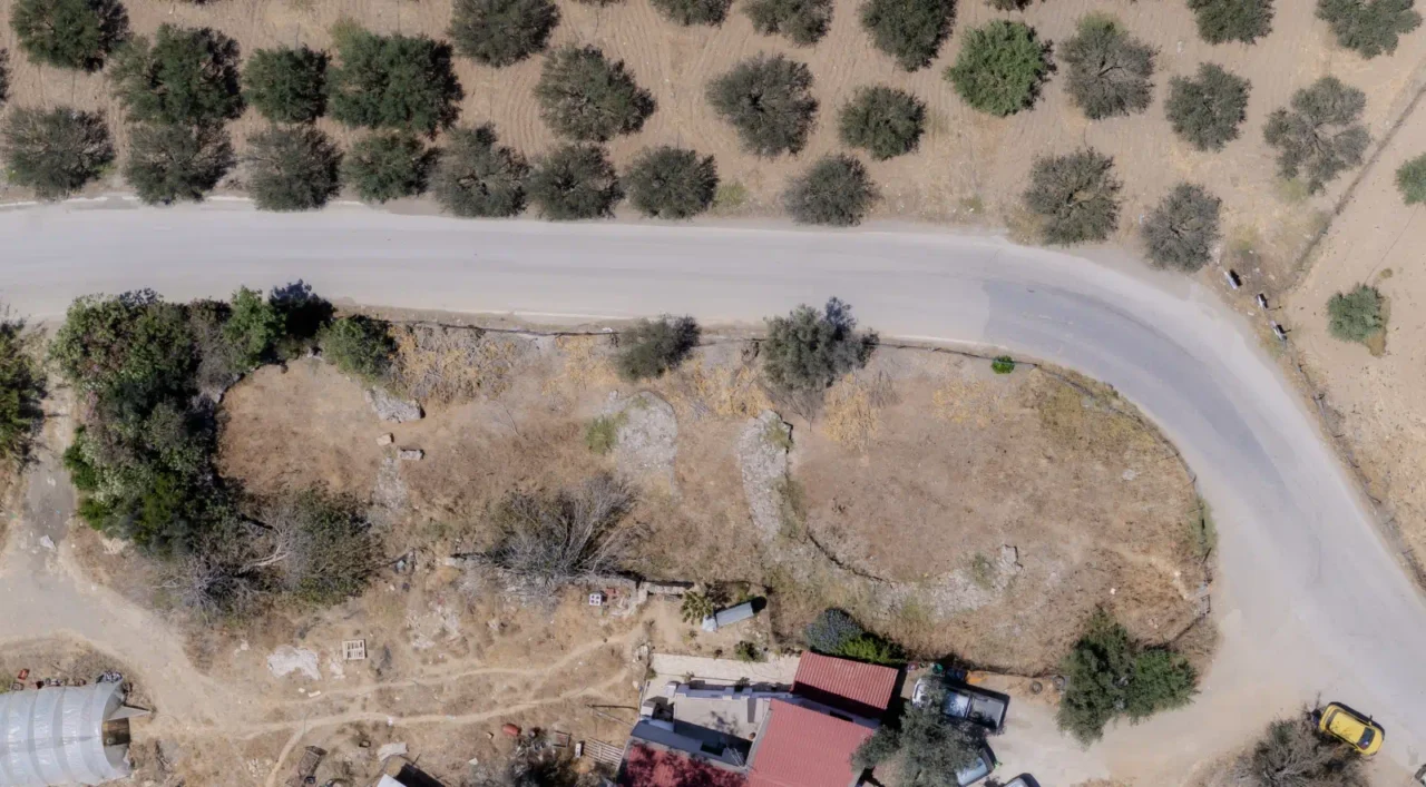 Platanos Tholos tombs in Messara plain in south Crete