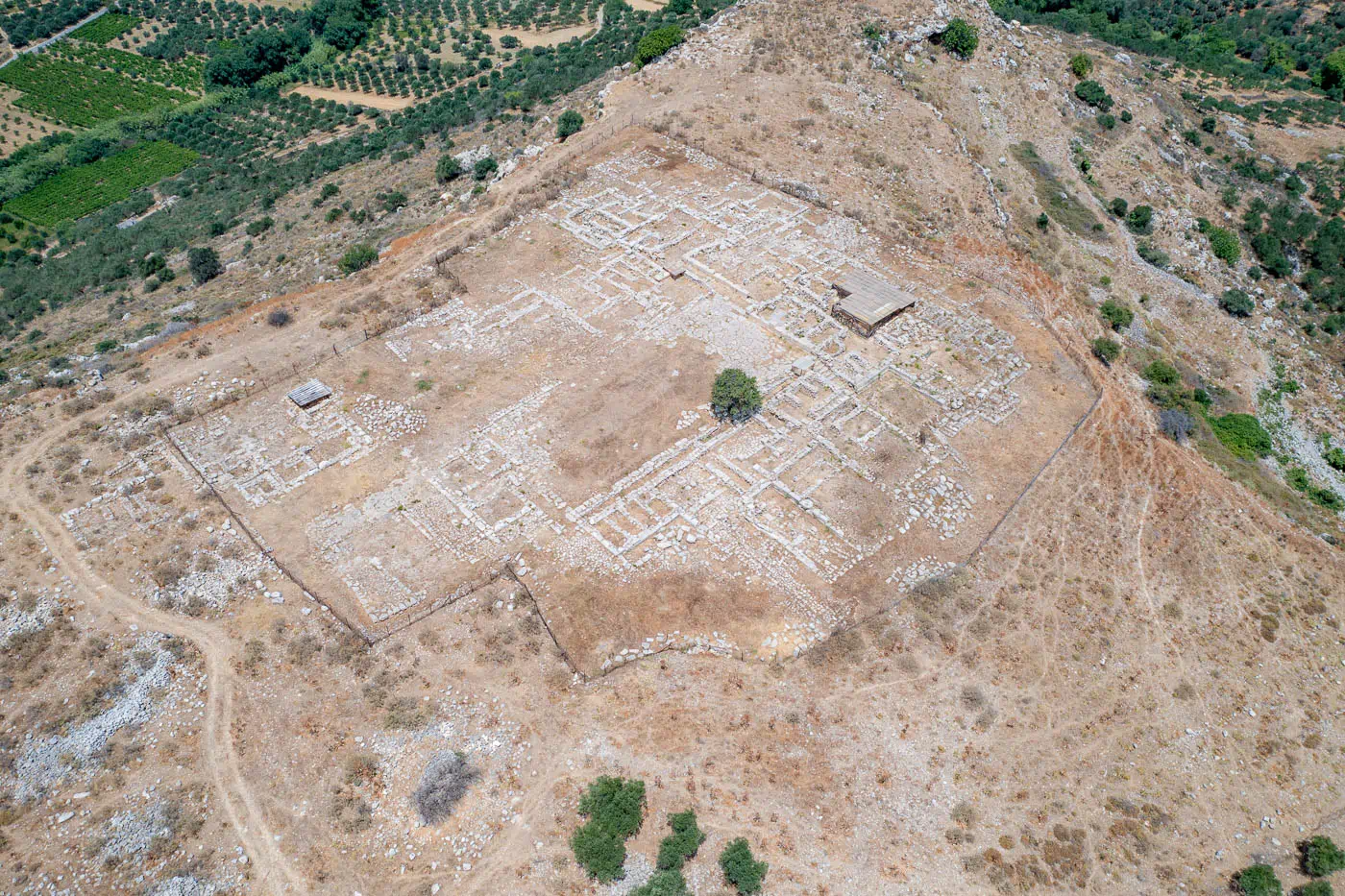 Galatas Minoan palace near Arkalochori Crete