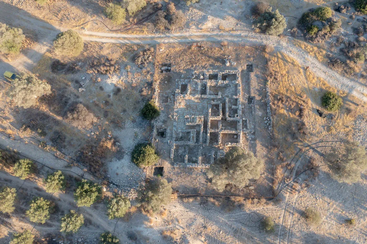 Pitsidia Minoan Villa near Kamilari in south Crete