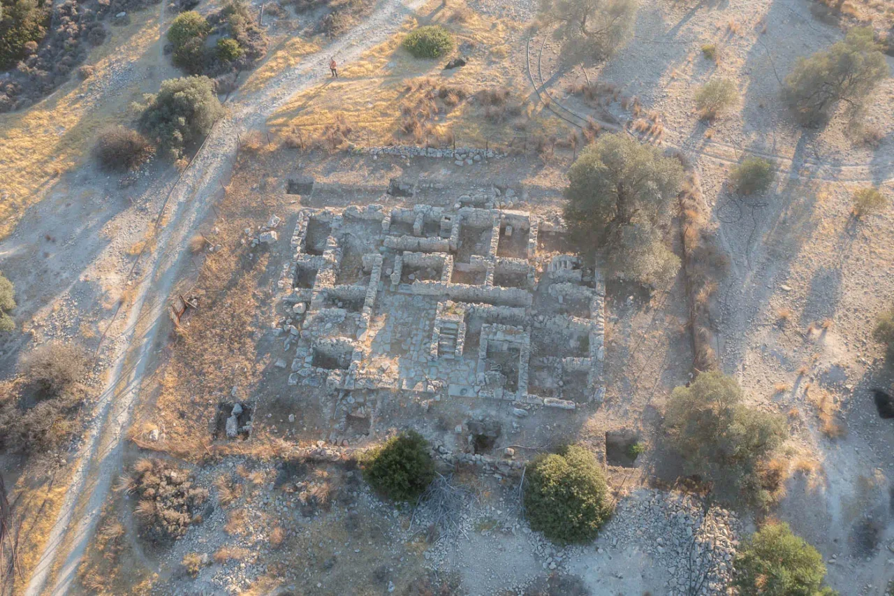 Pitsidia Minoan Villa near Kamilari in south Crete