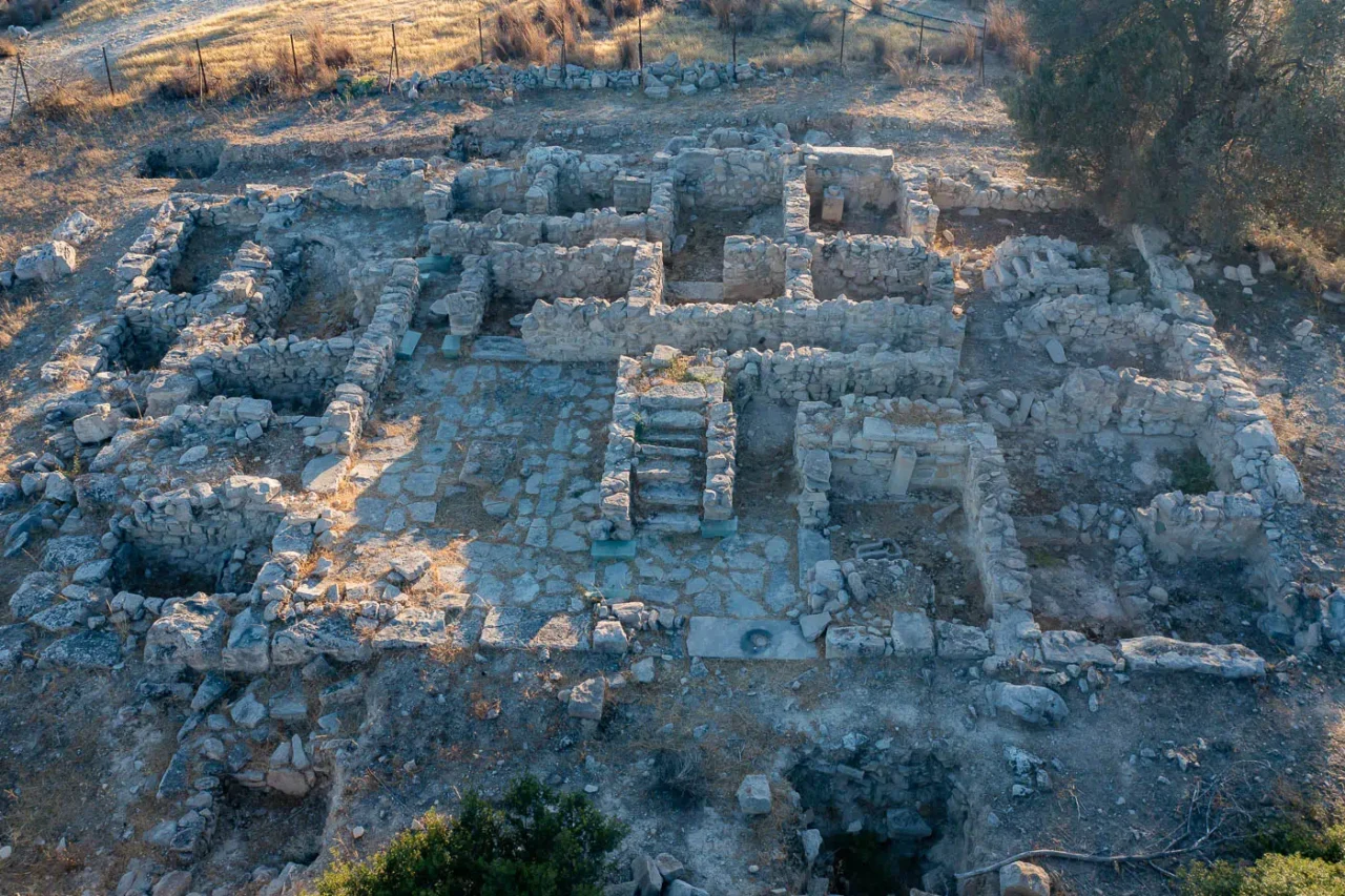 Pitsidia Minoan Villa near Kamilari in south Crete