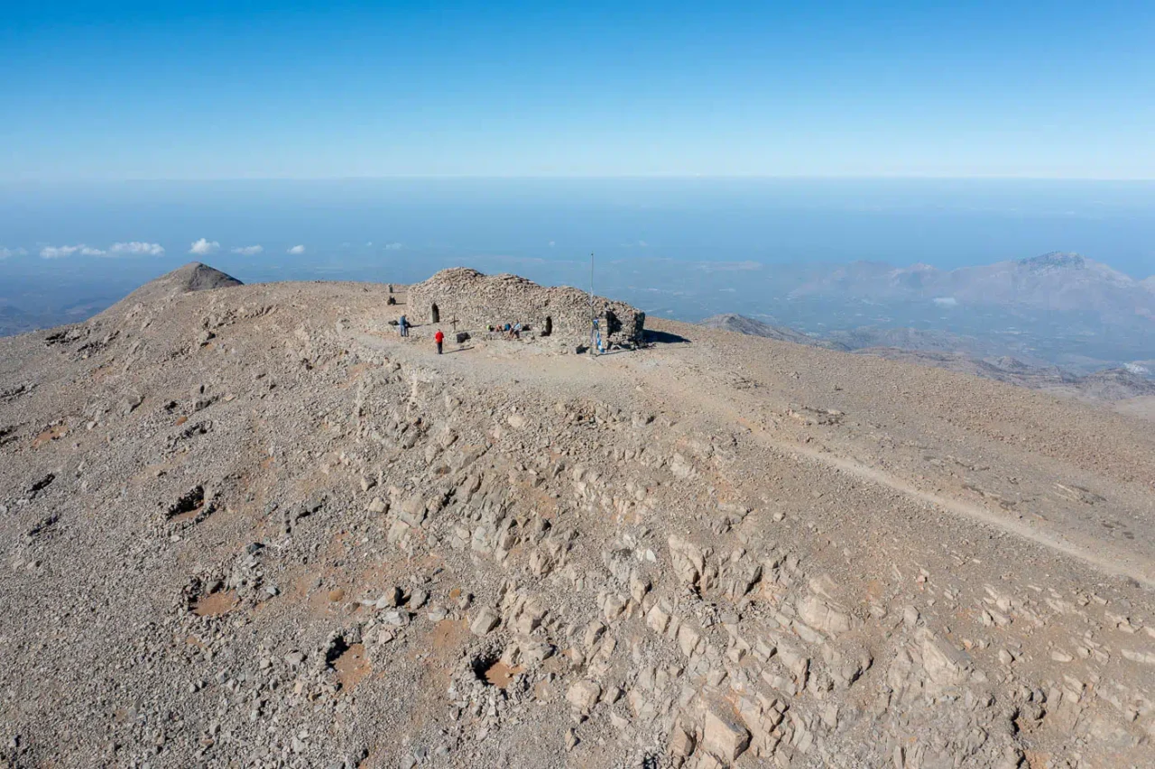 Timios Stavros peak in Psiloritis (Ida) mountain in Crete