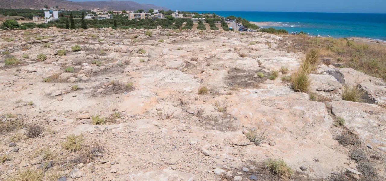 The Hellenistic town of Ampelos in Pharmakokephalo of Xerokampos in southeast Crete