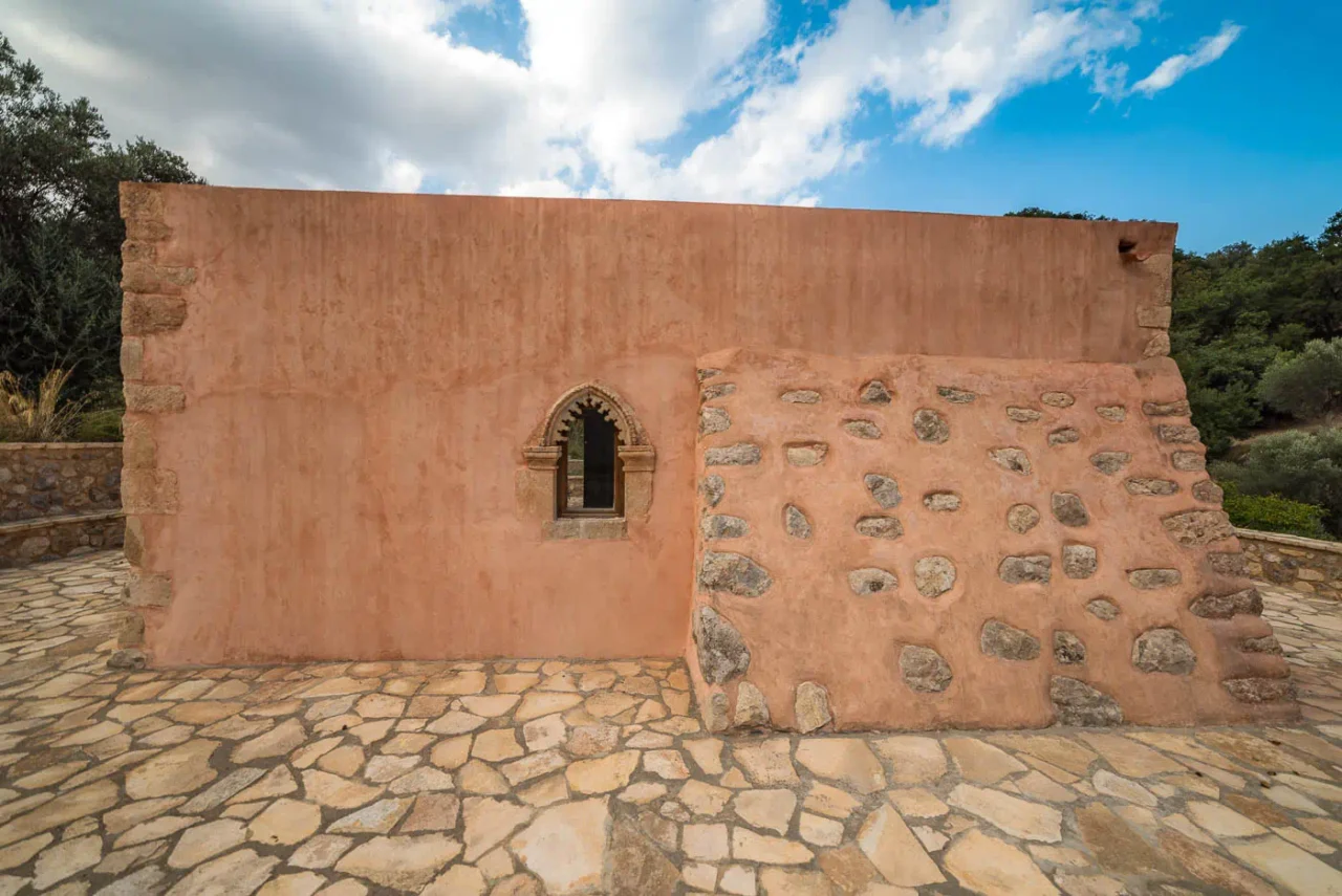 Panagia Mavridiani church in Meronas of Amari Crete