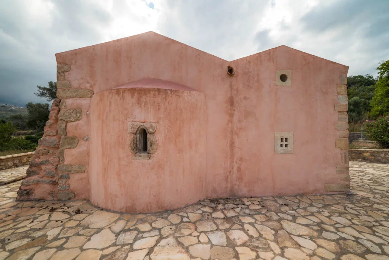 Panagia Mavridiani church in Meronas of Amari Crete