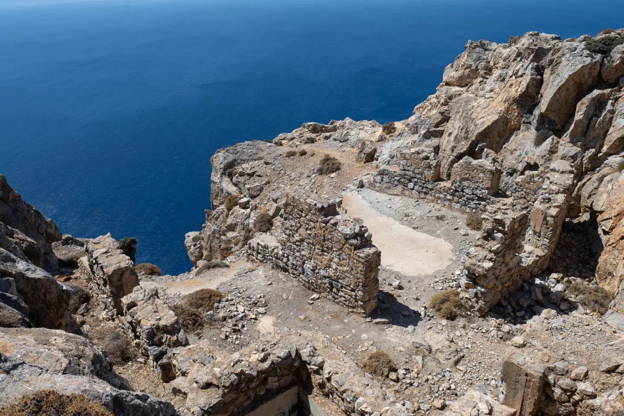 Kefali peak, Lithino cape in south Heraklion Crete