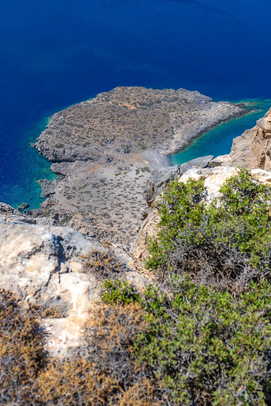 Kefali peak, Lithino cape in south Heraklion Crete