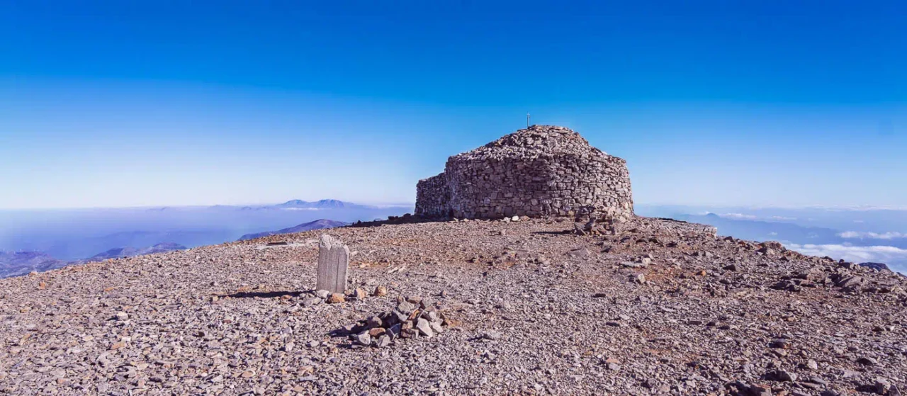 Timios Stavros peak in Psiloritis (Ida) mountain in Crete