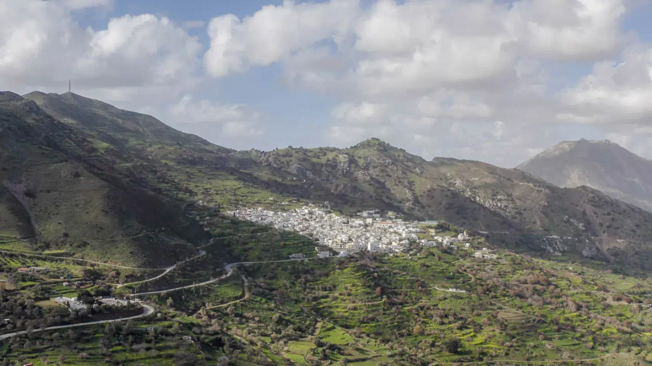 Melampes on Vouvala mountain in south Rethymno Crete