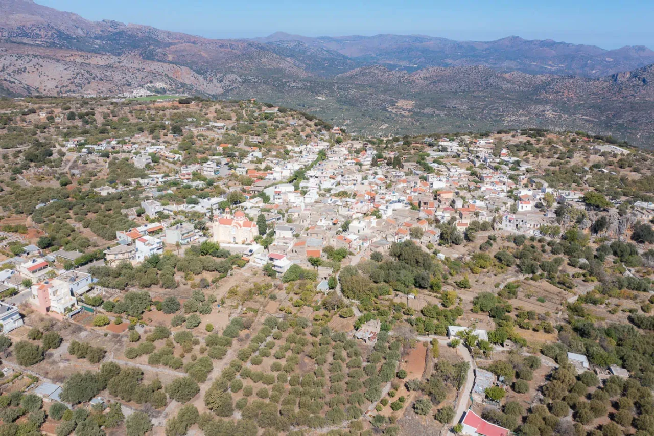 Kroustas settlement in Agios Nikolaos Crete