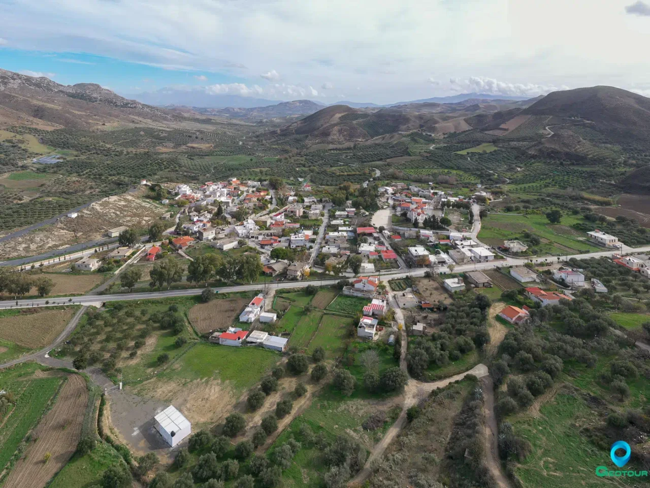 Larani settlement in Gortyna, in south Heraklion Crete