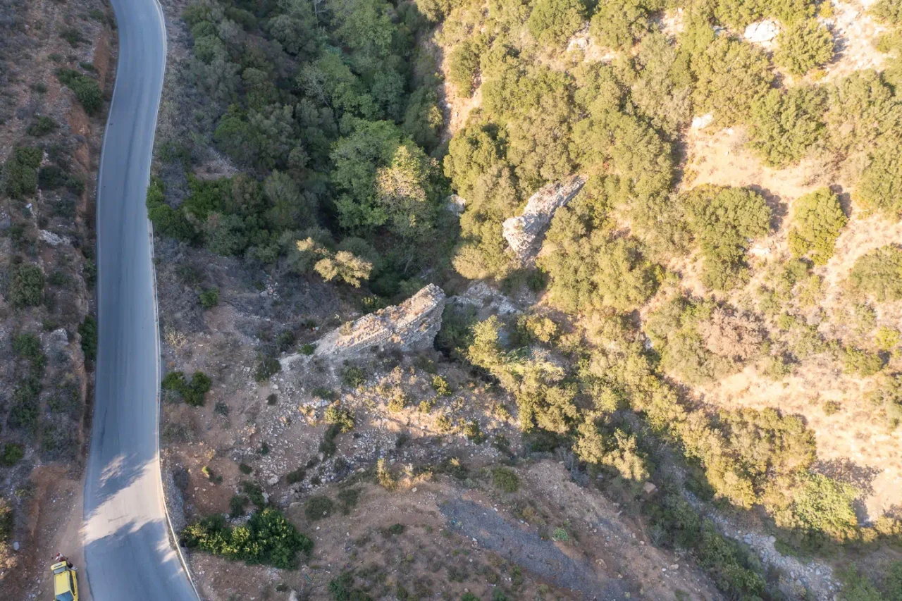 Chersonissos aqueduct, 5 kilometers south of Chersonissos Crete