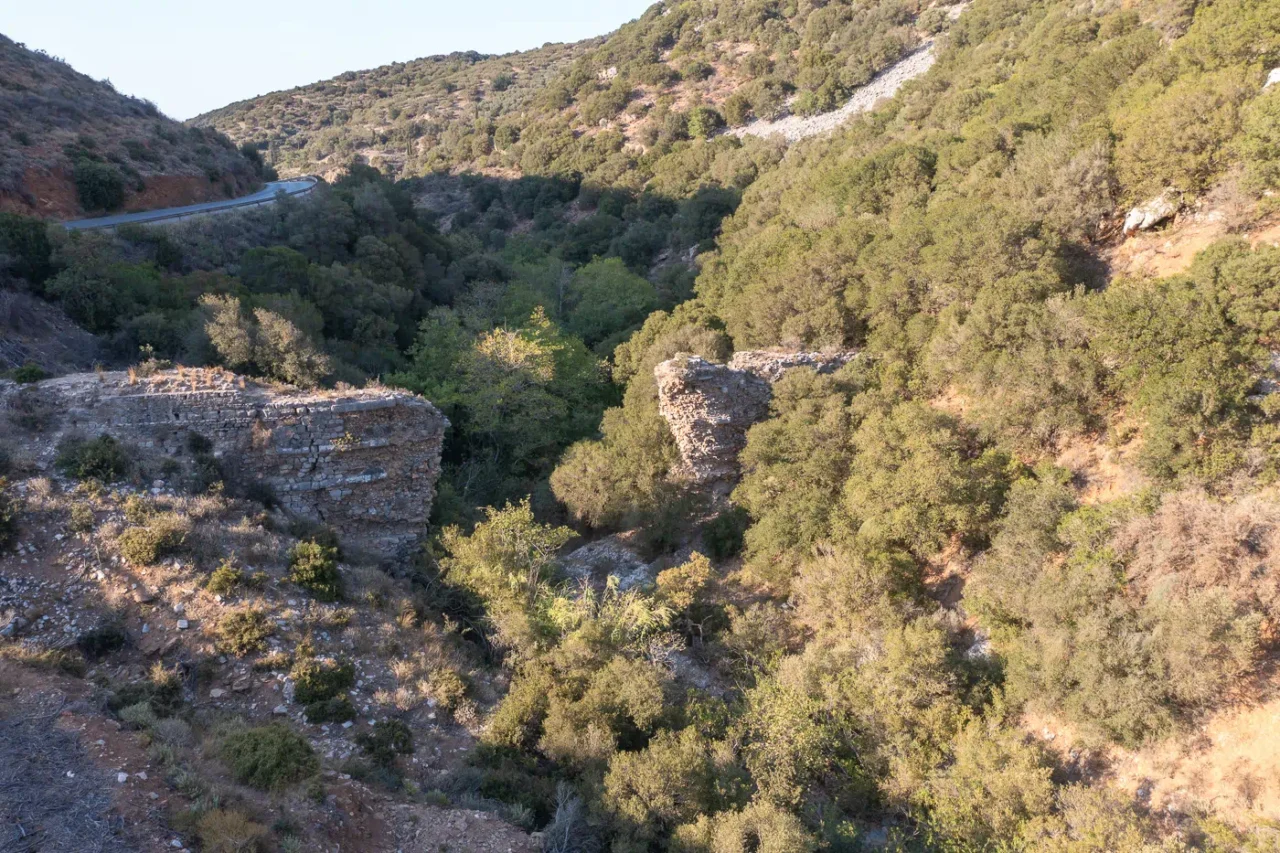 Chersonissos aqueduct, 5 kilometers south of Chersonissos Crete