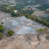 Phaistos archaeological site in south Crete