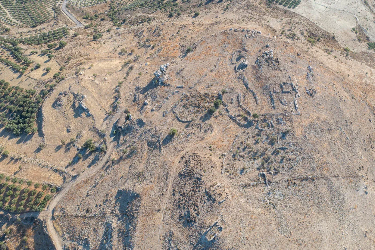 Ancient Priansos, Belvedere fortress near Kastelliana in south Crete